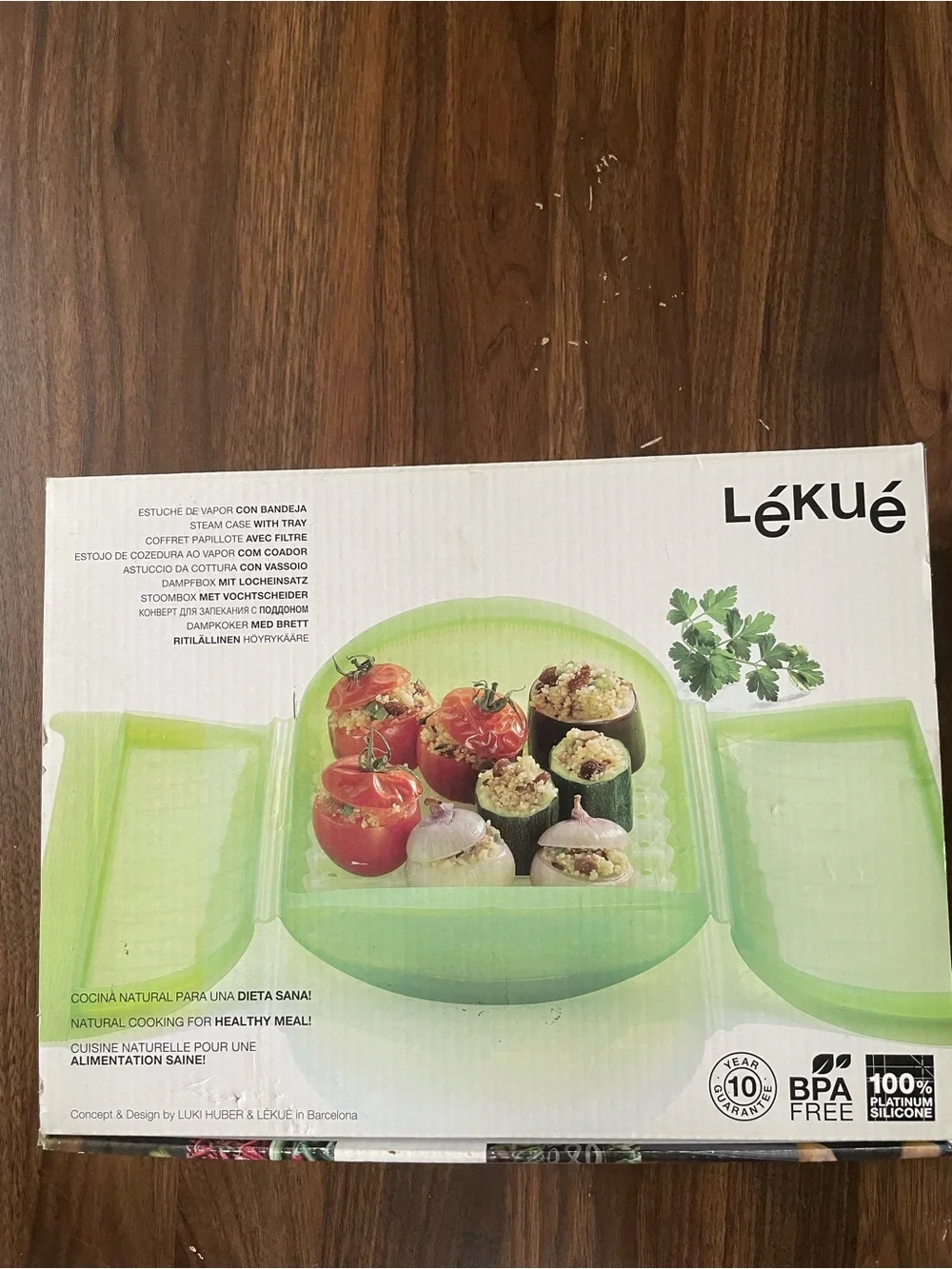 Lékué Microwave Steam case